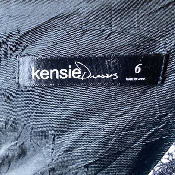 KENSIE Ruffle Accented A-line Dress - Picture 6 of 7